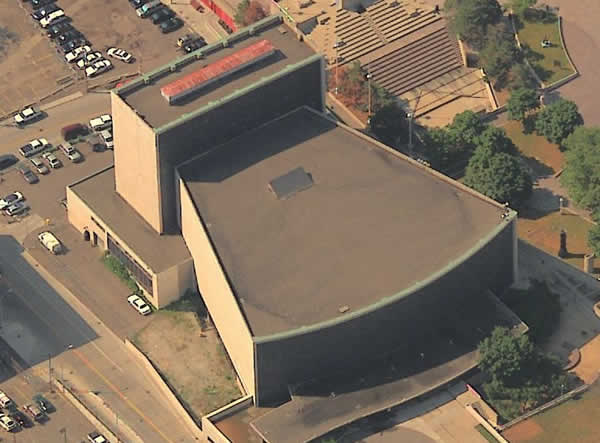 Ford Auditorium Aerial